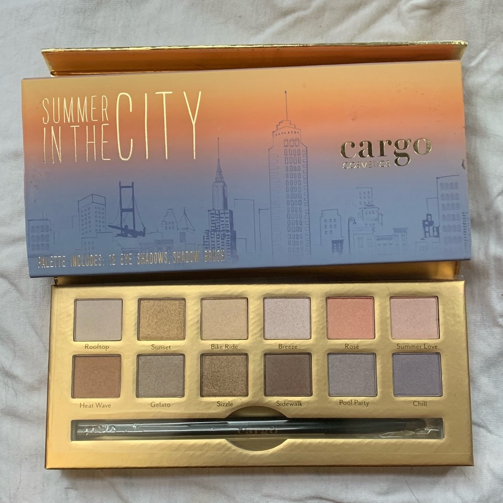 (3/$30) Cargo Cosmetics - Summer in the City Eyeshadow Palette